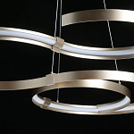 Люстра подвесная светодиодная в виде волнообразной ленты Ribbon Vortex варинант исполнения - 22 | Loft Concept в Новосибирске