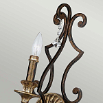 Бра в форме свечи и подвесками в классическом стиле Quoizel варинант исполнения - 2 | Loft Concept в Новосибирске