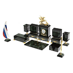 Настольный письменный набор из нефрита в подарочной коробке Victorious варинант исполнения - 2 | Loft Concept в Новосибирске