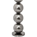 Торшер с основанием в виде металлических сфер Balance Floor Lamp Black варинант исполнения - 2 | Loft Concept в Новосибирске