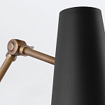 Бра черного цвета с конусным металлическим плафоном Alora варинант исполнения - 2 | Loft Concept в Новосибирске