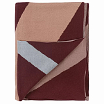 Плед из хлопка с геометрическим рисунком Elan Stripe Addison варинант исполнения - 1 | Loft Concept в Новосибирске