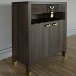 Комод Elsa Dreams Walnut Двухстворчатый  варинант исполнения - 3 | Loft Concept в Новосибирске