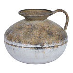 Ваза металлическая с ручкой Bygone Era варинант исполнения - 1 | Loft Concept в Новосибирске