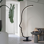 Напольный светильник Профиль Лица Face Contour варинант исполнения - 5 | Loft Concept в Новосибирске