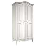 Шкаф белый из массива бука в стиле прованс White Provence варинант исполнения - 3 | Loft Concept в Новосибирске