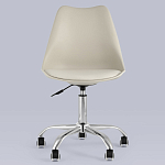 Офисный стул на металлическом основании EGGERY Beige варинант исполнения - 3 | Loft Concept в Новосибирске