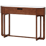 Консоль деревянная с мраморной столешницей Gote Marble Console варинант исполнения - 1 | Loft Concept в Новосибирске