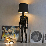 Лампа MALE MANNEQUIN LAMP с абажуром открытый позинг варинант исполнения - 3 | Loft Concept в Новосибирске