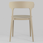 Бежевый стул из прочного PP-пластика JORIS варинант исполнения - 4 | Loft Concept в Новосибирске