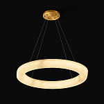 Люстра в виде кольца из натурального камня Minerals of Light варинант исполнения - 2 | Loft Concept в Новосибирске