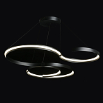 Люстра подвесная светодиодная в виде волнообразной ленты Ribbon Vortex варинант исполнения - 3 | Loft Concept в Новосибирске