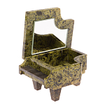 Шкатулка в виде рояля из натурального камня змеевик Stone Casket варинант исполнения - 2 | Loft Concept в Новосибирске