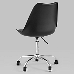 Офисный стул на металлическом основании EGGERY Black варинант исполнения - 5 | Loft Concept в Новосибирске