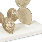 Консоль прямоугольная белая с основанием в виде кактуса Cactus варинант исполнения - 2 | Loft Concept в Новосибирске