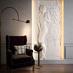 Барельеф NAKED варинант исполнения - 3 | Loft Concept в Новосибирске