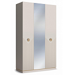 Шкаф трёхдверный с 1-ой зеркальной дверью Satin Furniture варинант исполнения - 1 | Loft Concept в Новосибирске