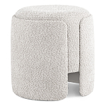 Дизайнерский Пуф Букле Poof Alice Light Gray Boucle  варинант исполнения - 1 | Loft Concept в Новосибирске