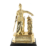 Часы настольные бронзовые из натурального камня Яшма Stone Clock варинант исполнения - 4 | Loft Concept в Новосибирске