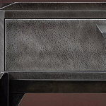 Консоль прямоугольная серая с 4-мя выдвижными ящиками Grany варинант исполнения - 4 | Loft Concept в Новосибирске