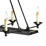 Люстра линейная прямоугольная Linear Proposal варинант исполнения - 1 | Loft Concept в Новосибирске