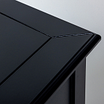 Черная тумба с выдвижным ящиком Monica варинант исполнения - 5 | Loft Concept в Новосибирске