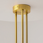 Люстра со стеклянными вставками Helios варинант исполнения - 5 | Loft Concept в Новосибирске