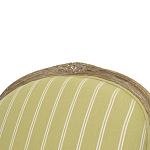 Кресло Ava Classical Armchair green striped flax варинант исполнения - 4 | Loft Concept в Новосибирске