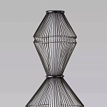 Торшер светодиодный с плетеным металлическим каркасом Metal Interweaving варинант исполнения - 3 | Loft Concept в Новосибирске