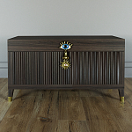 Большой дизайнерский Сундук Elsa Dreams Walnut варинант исполнения - 1 | Loft Concept в Новосибирске