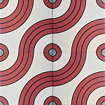 Дизайнерская плитка с узором Дорожки 2 варинант исполнения - 2 | Loft Concept в Новосибирске