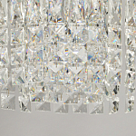 Потолочный светильник круглый с прозрачными подвесками Lunet варинант исполнения - 11 | Loft Concept в Новосибирске