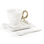 Кофейная пара Seletti I-Coffee Gold варинант исполнения - 1 | Loft Concept в Новосибирске