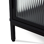 Сервант двухдверный с рифленым стеклом The Keeper варинант исполнения - 5 | Loft Concept в Новосибирске