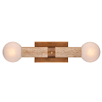 Бра цилиндрической формы с 2-мя плафонами белого цвета Marble Glow варинант исполнения - 3 | Loft Concept в Новосибирске