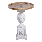 Приставной столик с резным античным узором Antique Engraving варинант исполнения - 1 | Loft Concept в Новосибирске