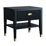 Прикроватная тумбочка с ящиком Elsa Dreams Black варинант исполнения - 6 | Loft Concept в Новосибирске