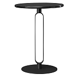 Кофейный столик черный круглый Graceful Base варинант исполнения - 3 | Loft Concept в Новосибирске