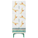 Тумба с зелеными ножками Tall Forest Ok варинант исполнения - 1 | Loft Concept в Новосибирске