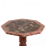 Кофейный стол из натуральных камней Лемезит и Яшма Natural Stone Tables варинант исполнения - 24 | Loft Concept в Новосибирске