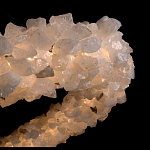 Люстра кольцевая из натурального горного хрусталя Harmonious Crystal Circles варинант исполнения - 3 | Loft Concept в Новосибирске