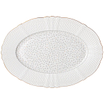 Обеденный сервиз белого цвета из фарфора на 6 персон 23 предмета Floral Charm варинант исполнения - 2 | Loft Concept в Новосибирске