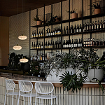 Подвесной светильник с плафоном в виде эллипса из белого алебастра Cryptocrystalline Stone варинант исполнения - 5 | Loft Concept в Новосибирске