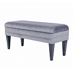 Мягкая банкетка с зоной для хранения Casket Grey варинант исполнения - 2 | Loft Concept в Новосибирске