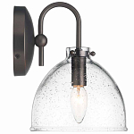 Бра с куполообразным прозрачным плафоном Glass Dome with Seeds варинант исполнения - 3 | Loft Concept в Новосибирске