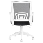 Офисное кресло с основанием из белого пластика Desk chairs Black варинант исполнения - 4 | Loft Concept в Новосибирске