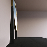 Туалетный Стол с зеркалом Primo Черный дуб варинант исполнения - 6 | Loft Concept в Новосибирске