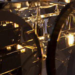 Люстра с круглыми стеклянными подвесками Cardiel Smok Glass Chandelier варинант исполнения - 4 | Loft Concept в Новосибирске