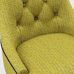 Мебельная ткань Шенилл горчичный цвет 142 см T4-62 варинант исполнения - 11 | Loft Concept в Новосибирске