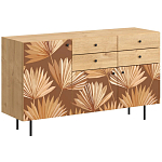 Буфет с принтом на дверцах Elise Cupboard варинант исполнения - 5 | Loft Concept в Новосибирске